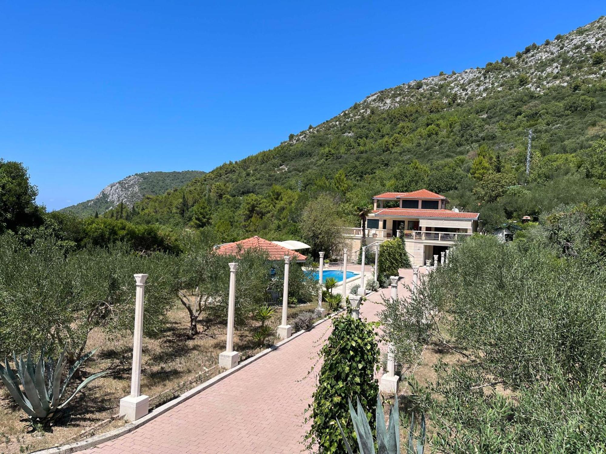 Villa Pax Maris Клек Екстериор снимка